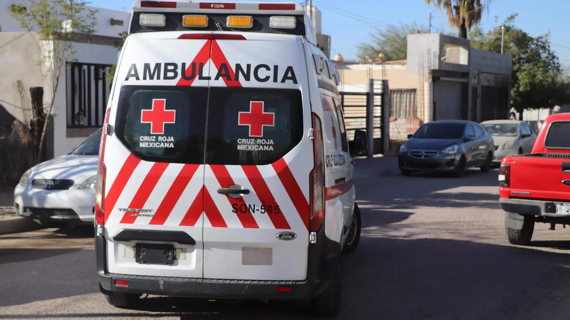 Cruz Roja ambulancia